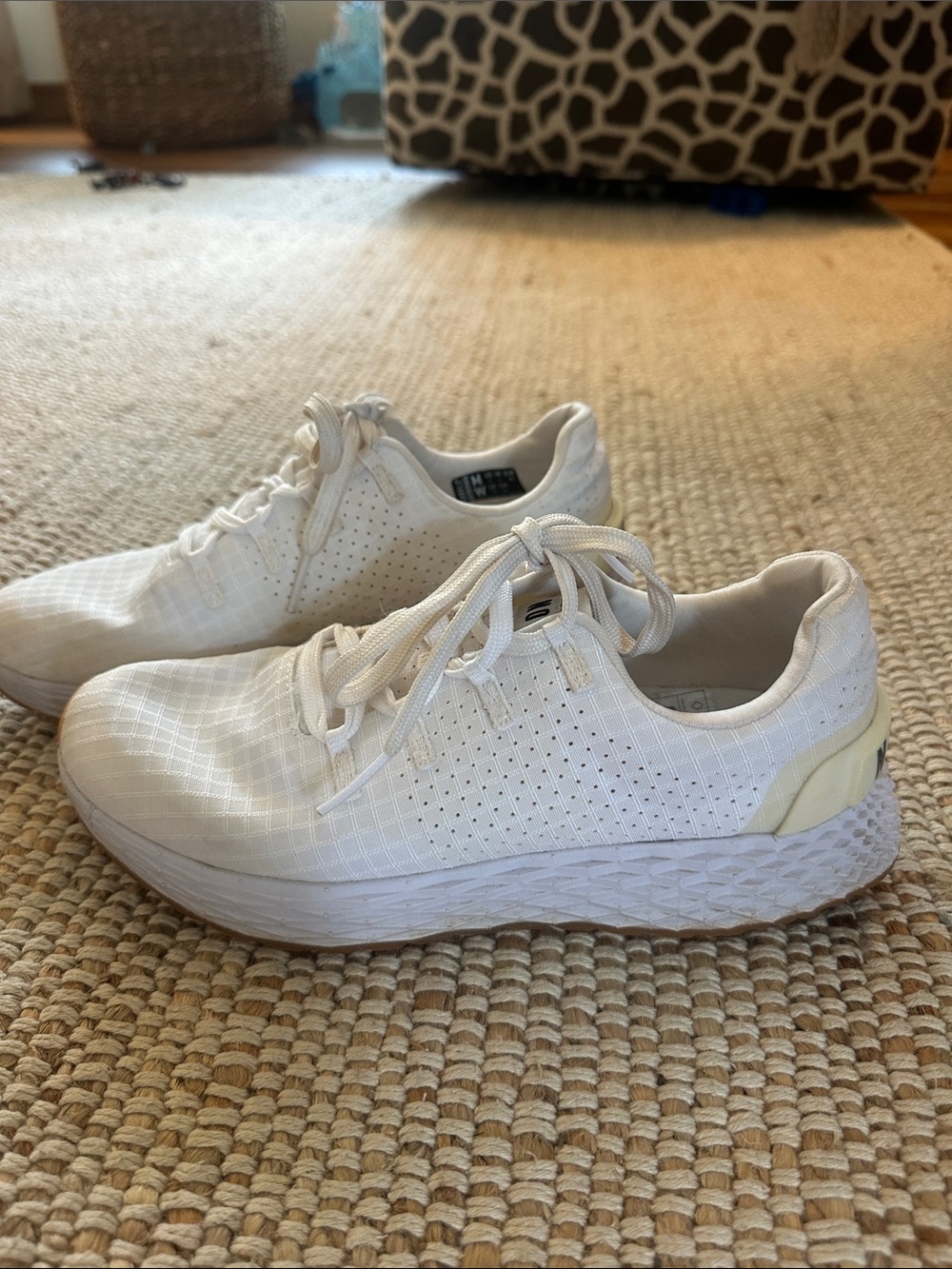 NOBULL Women's White Athletic Running Sneakers